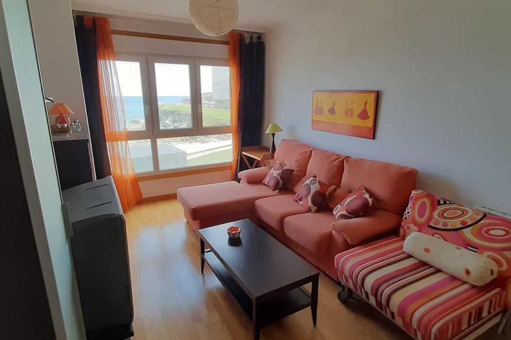 Apartamento 1ª Linea Con Vistas A La Playa Apartment San Ciprian  Ngoại thất bức ảnh